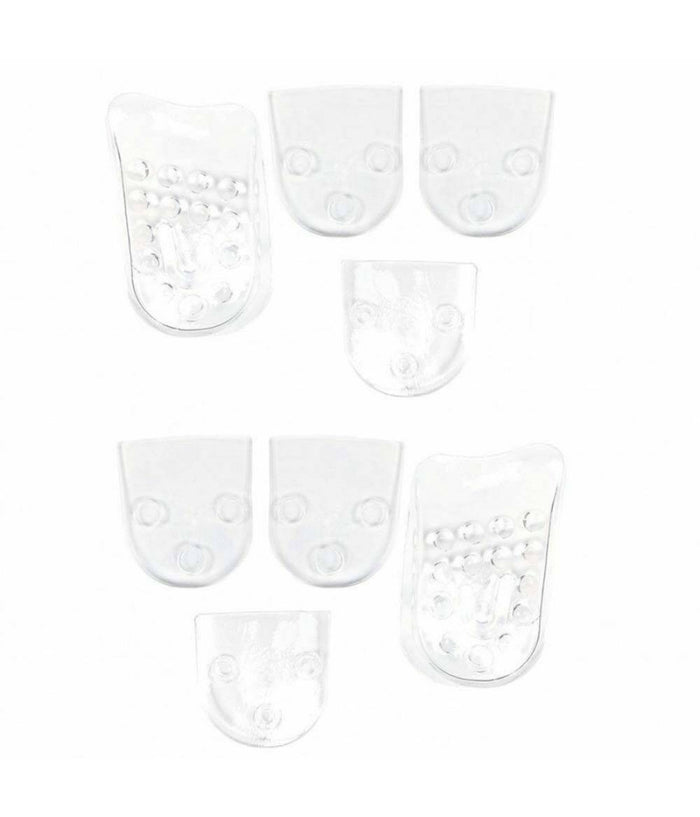 Solette Alzatacco Gel Silicone Altezza Regolabile Alzatacchi Scarpe Uomo Donna         