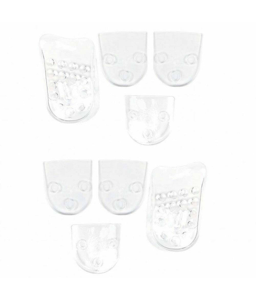 Solette Alzatacco Gel Silicone Altezza Regolabile Alzatacchi Scarpe Uomo Donna         