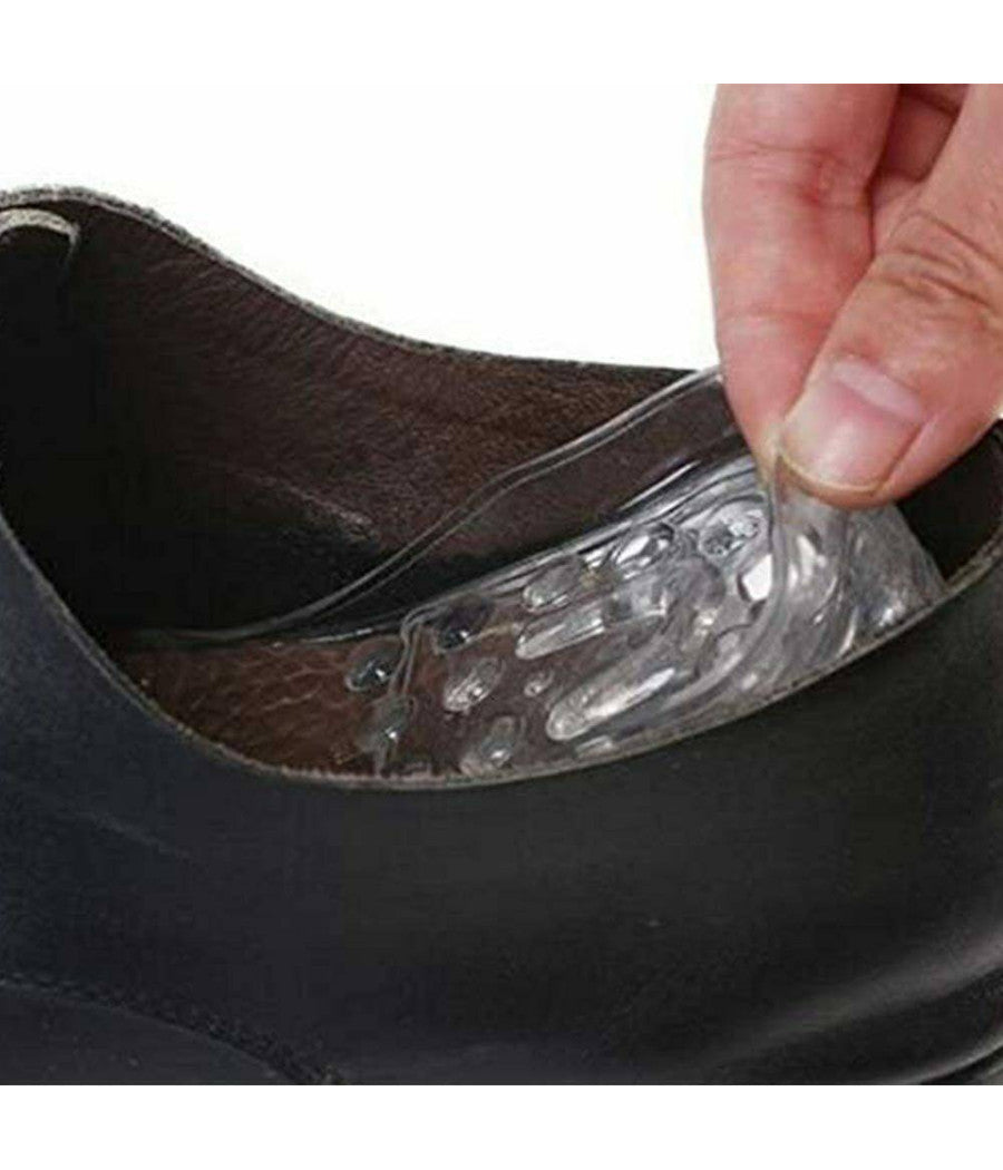 Solette Alzatacco Gel Silicone Altezza Regolabile Alzatacchi Scarpe Uomo Donna         