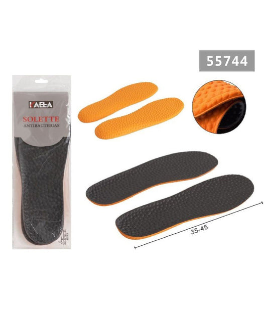 Solette Scarpe Antibatteriche Plantari Protezione Coppia Soletta Tg. 35-45 55744         