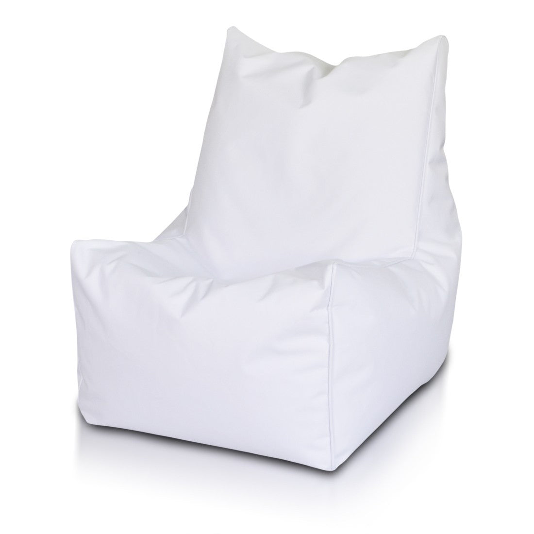Solid Pouf Poltrona Sacco Seduta in Poliestere Arredamento Esterni e Interni Spalliera Alta