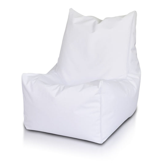Solid Pouf Poltrona Sacco Seduta in Poliestere Arredamento Esterni e Interni Spalliera Alta