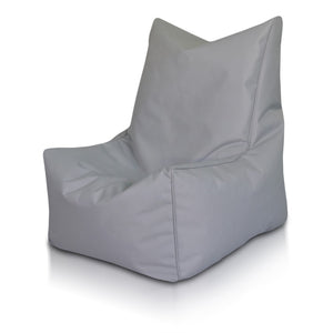 Solid Pouf Poltrona Sacco Seduta in Poliestere Arredamento Esterni e Interni Spalliera Alta
