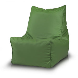 Solid Pouf Sacco con Imbottitura Seduta Morbida in Ecopelle