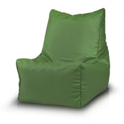 Solid Pouf Sacco con Imbottitura Seduta Morbida in Ecopelle