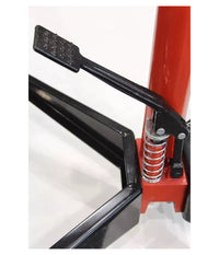 Sollevatore Da Fossa Idraulico A Pedale Con Ruote Per Sottoponte 500kg Hm2301         