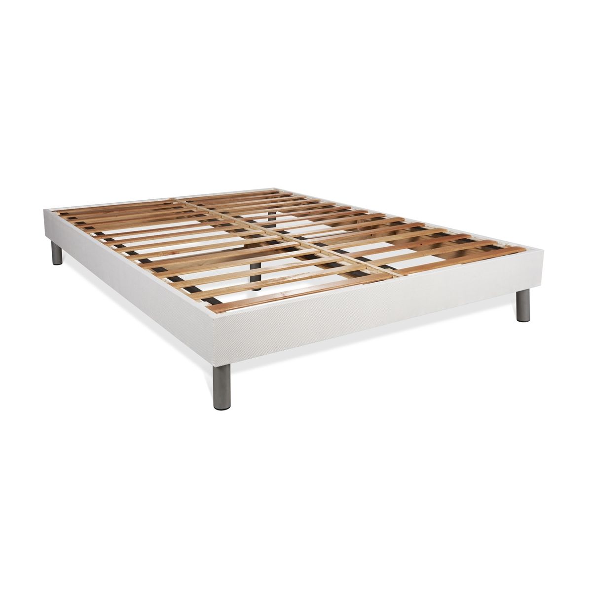 Pacchetto letto completo - Materasso 180x200cm + Box spring con doghe (kit) + 2 cuscini + Piumino - BodyFlex