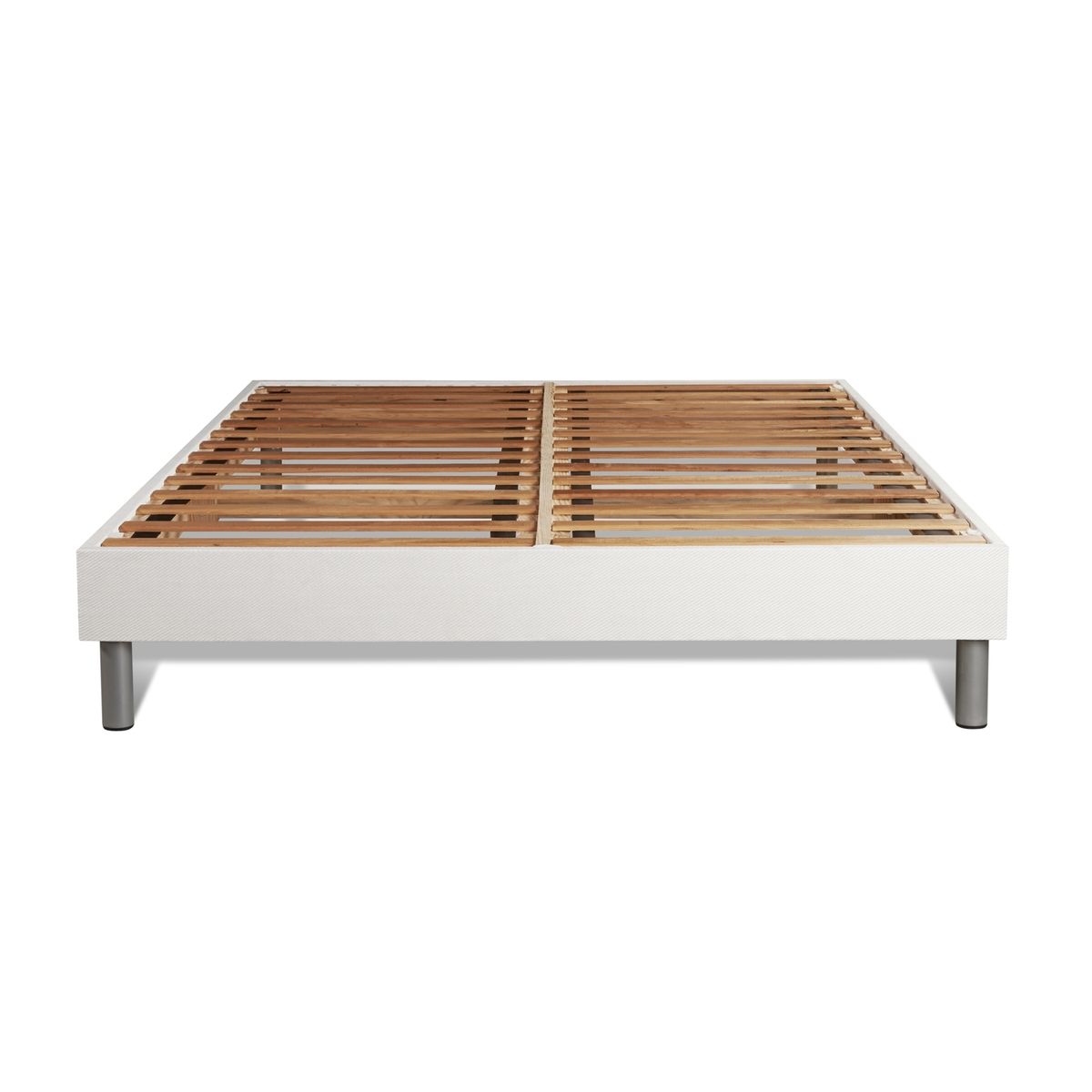 Pacchetto letto completo - Materasso 140x200cm + Box spring con doghe (kit) + 2 cuscini + Piumino - BodyMax