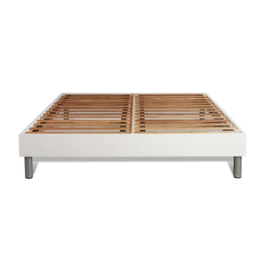 Pacchetto letto completo - Materasso 140x200cm + Box spring con doghe (kit) + 2 cuscini + Piumino - BodyMax