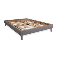 Pacchetto letto completo - Materasso 160x200cm + Box spring con doghe (kit) + 2 cuscini + Piumino - BodyFlex