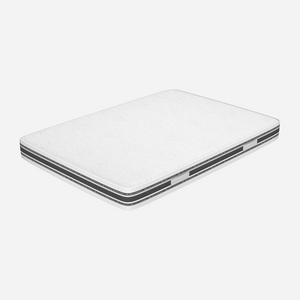 Materasso Alla Francese 140x190, alto 22 cm - Memory Foam, Rivestimento Silver, Ergonomico | Sommo