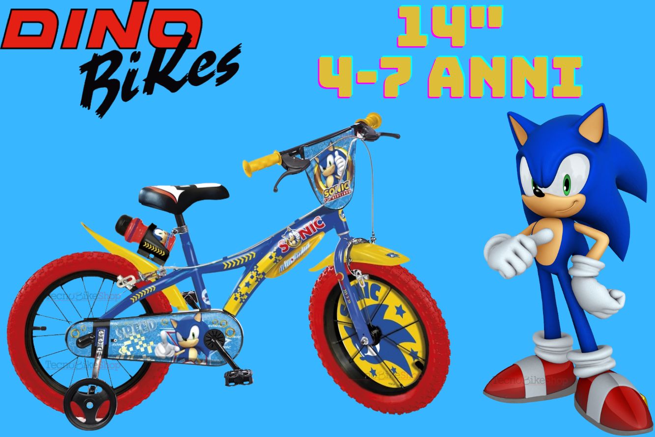 Bicicletta Bambino Dino Bikes SONIC 14"