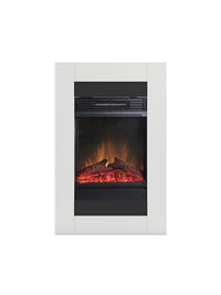 Caminetto elettrico da pavimento a libera installazione a LED Bianco - Nero  - SONO