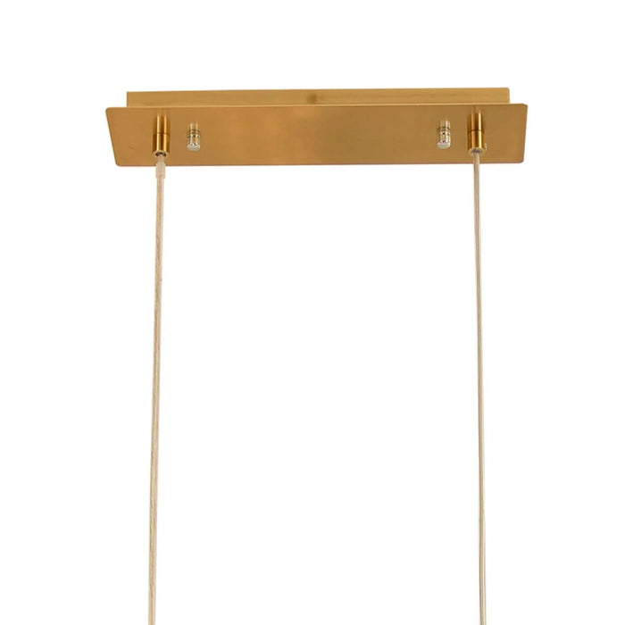 LÚZETE - SOSPENSIONE 8 LUCI FERRO ORO NICOLETTA