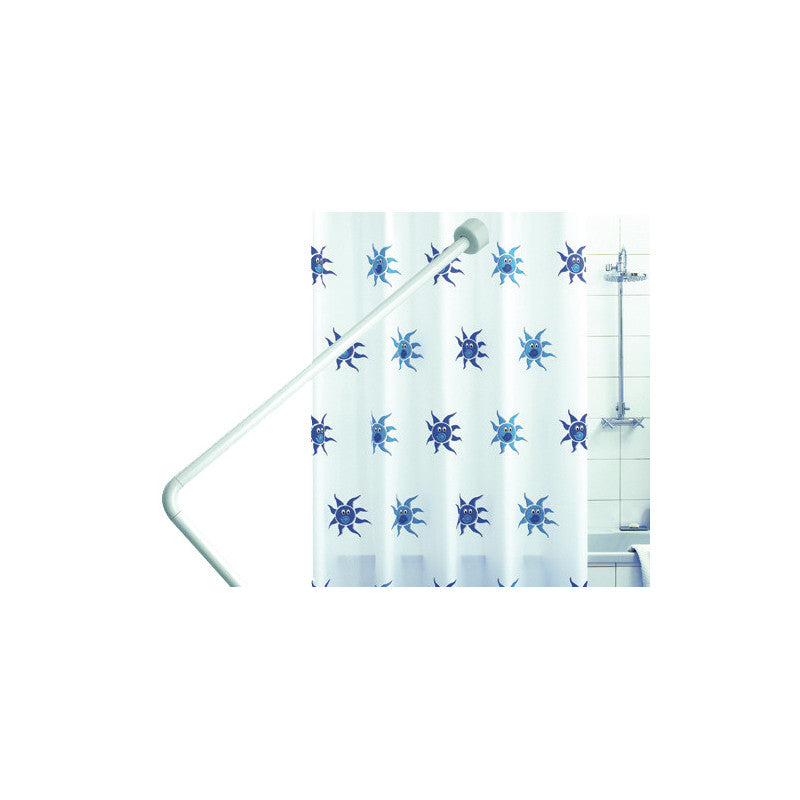 Sostegni doccia bianchi 80×80 cm per installazione box doccia – accessori bagno