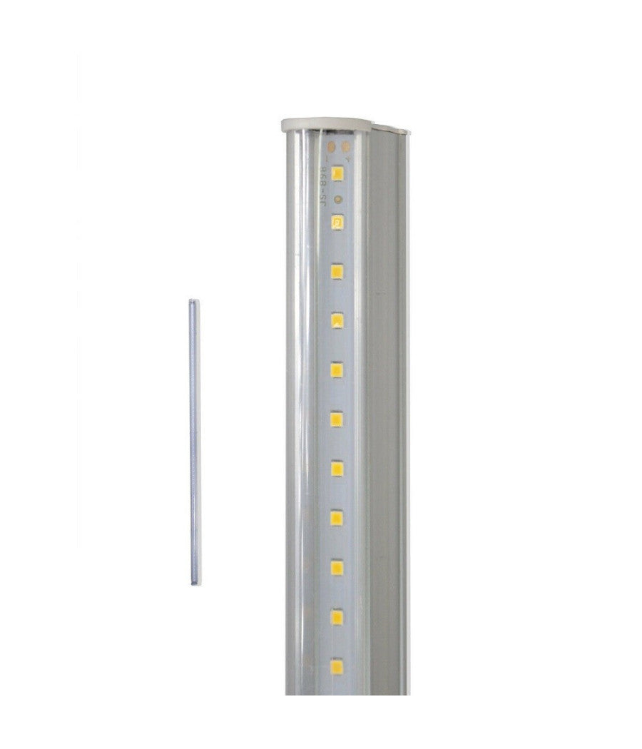 Sottopensile Led Smd Trasparente Reglette Plafoniera 30 60 90 Cm 6500 3000 4000k  -bianco Freddo   90 Cm   -