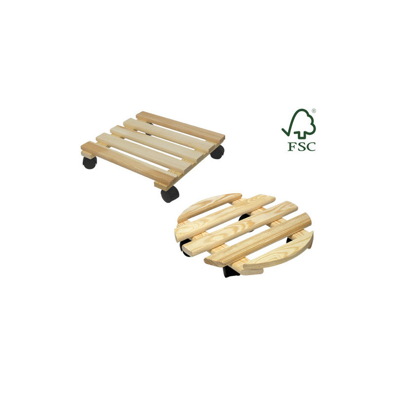 Sottovasi Alberiamo ROUND D35 – plastica nera rotondo ø35 cm – generico