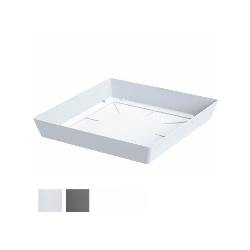 Sottovaso Lofly Low Quadro Grigio 20X20 Pplast