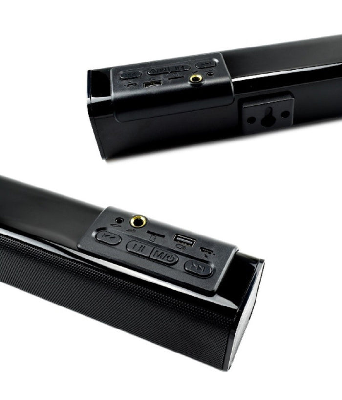 Soundbar Barra Audio Bluetooth Wireless 5wx2 Ricaricabile Telecomando Q-yx801         