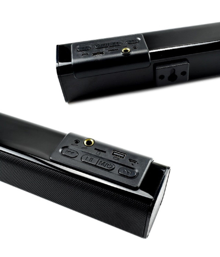 Soundbar Barra Audio Bluetooth Wireless 5wx2 Ricaricabile Telecomando Q-yx801         