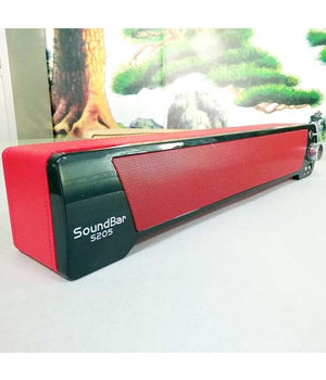 Soundbar S205 Dolby Potenza 20w Bluetooth Usb Extra Bass Portatile Bubwoofer         