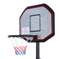 Canestro da basket su supporto mobile regolabile con ruote altezza 220-305 cm 20_0000866