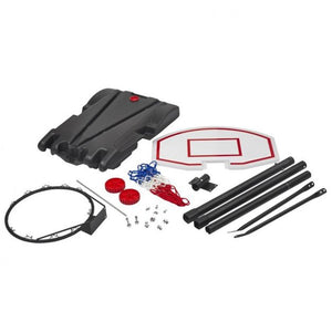 Canestro da basket portatile regolabile altezza 1,78 m 2,08 m in pe e telaio in acciaio base 74 x 55 x 13 cm riempibile 20_0008970