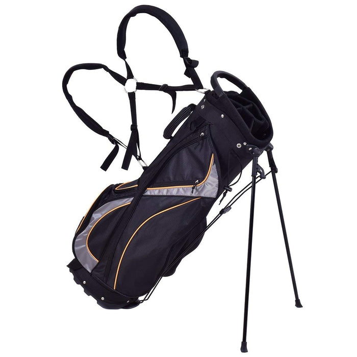 Borsa da golf tessuto in poliestere 9 Pollici Sacca di golf professionalecon tracolla Nero-Golf