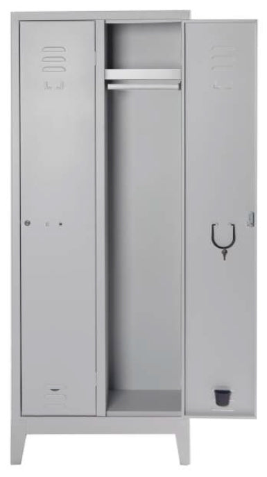 Armadio spogliatoio metallico a 2 ante battenti cm. 69x50x180h