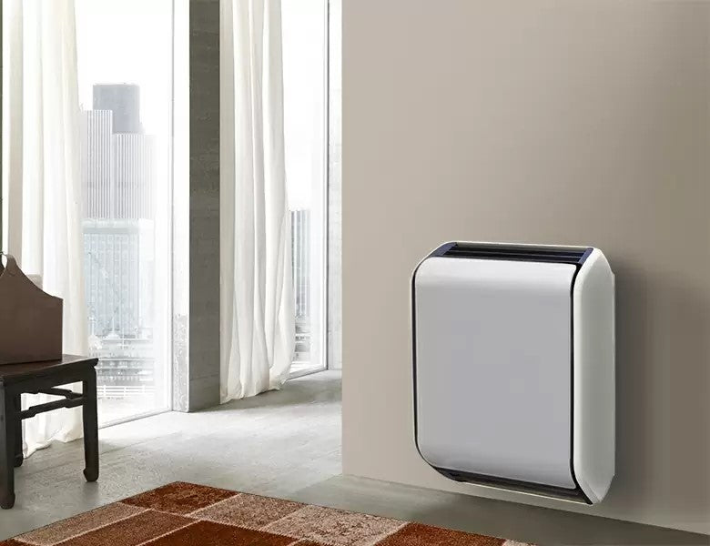 Radiatore Stufa a Gas Italkero POSTER SP90 Bianco da 7,87 kW Metano o Gpl Completa di Kit Fumi