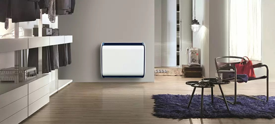 Radiatore Stufa a Gas Italkero POSTER SP90 Bianco da 7,87 kW Metano o Gpl Completa di Kit Fumi