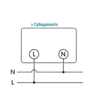 Orbis minicarg alimentatore usb da incasso 5vdc 2.1a max 1 modulo din 230v