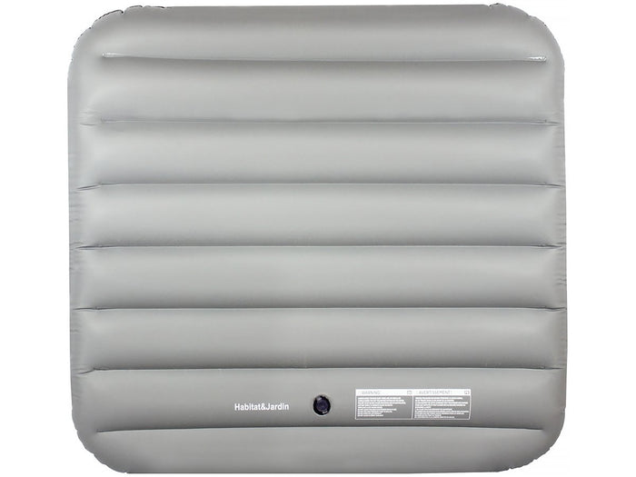 Copertura gonfiabile quadrata per spa 111 x 113 cm - Grigio