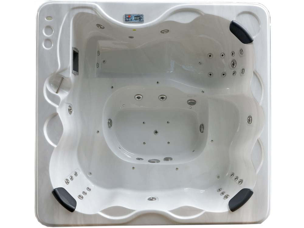 Spa "Cuba" 6 posti - Vasca bianca - Sistema Balboa +Bluetooth integrato - 220x210x80cm