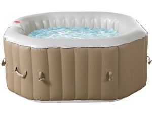 Spa gonfiabile ottagonale in PVC "Los Angeles" - 4 posti - Beige