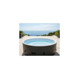 Ospazia Spa gonfiabile rotonda a 6 posti con punto Goccia - - Diametro: 200 cm - Filtro e copertura inclusi