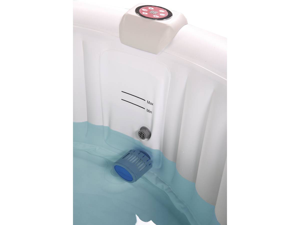 SPA GONFIABILE SAINT TROPEZ IN PVC 4 POSTI Colore Nero