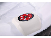 SPA GONFIABILE SAINT TROPEZ IN PVC 4 POSTI Colore Nero