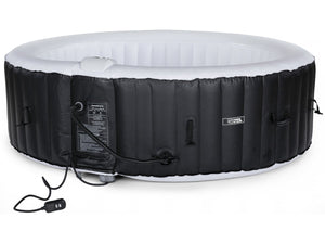 SPA GONFIABILE SAINT TROPEZ IN PVC - 6 POSTI - NERO