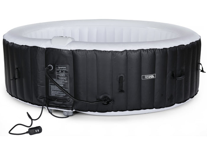 SPA GONFIABILE SAINT TROPEZ IN PVC - 6 POSTI - NERO