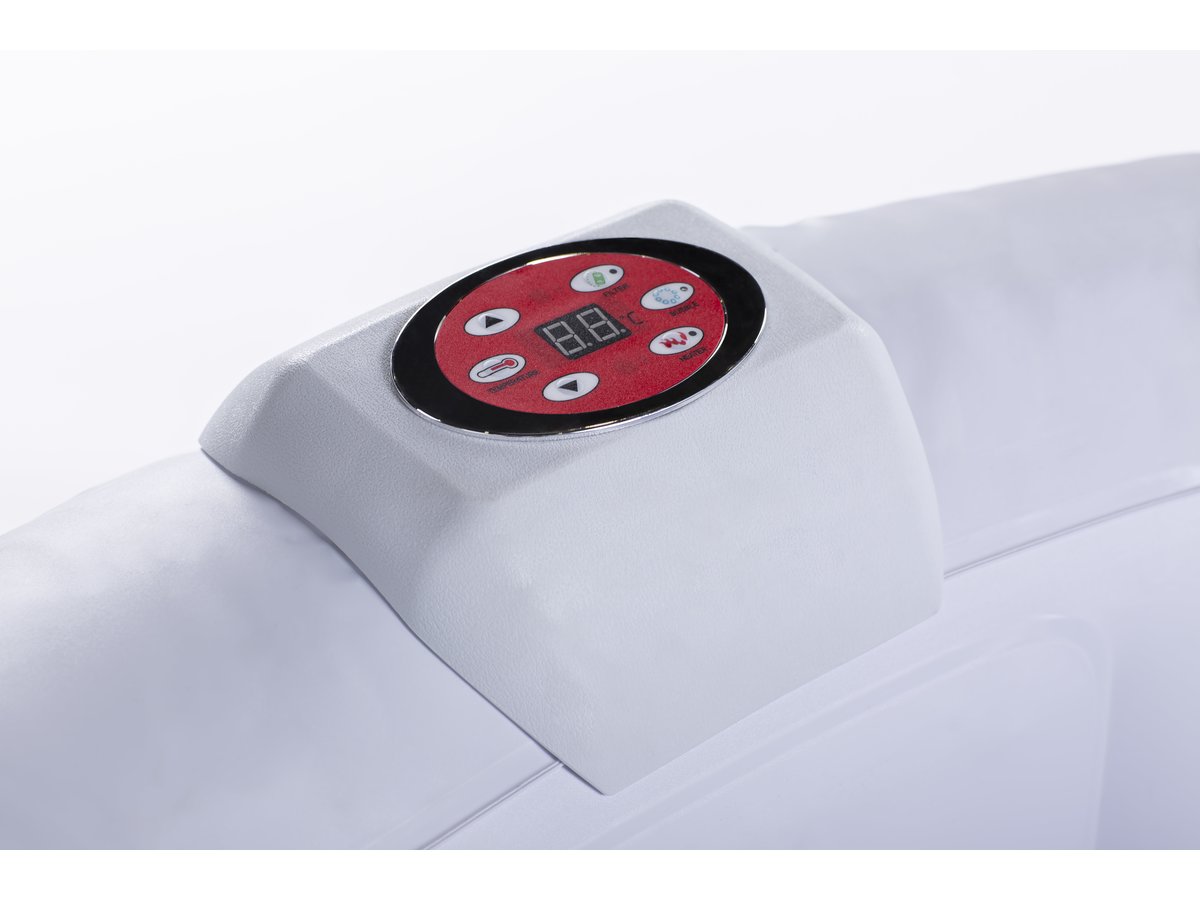 SPA GONFIABILE SAINT TROPEZ IN PVC - 6 POSTI - NERO