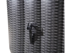 Spa Gonflabile Nice in PVC - 6 posti - Marrone/Crema