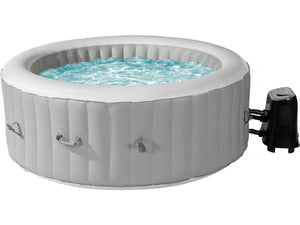 Santorin Spa gonfiabile a 4 posti - 180 x 180 x 65 cm - Grigio