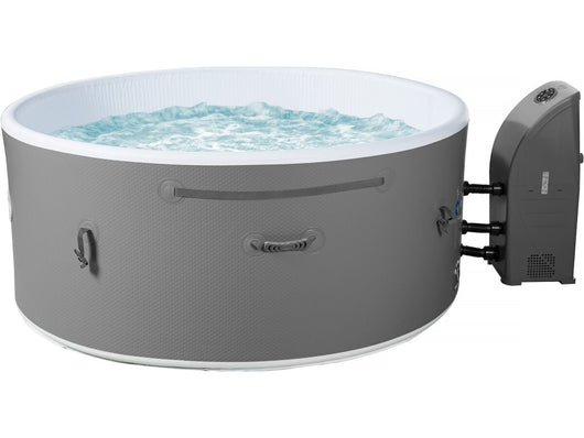 Spa semirigida "Venezia" - 5 posti - Bianco/Grigio