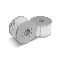 Set di 2 filtri per spa gonfiabile, grigio