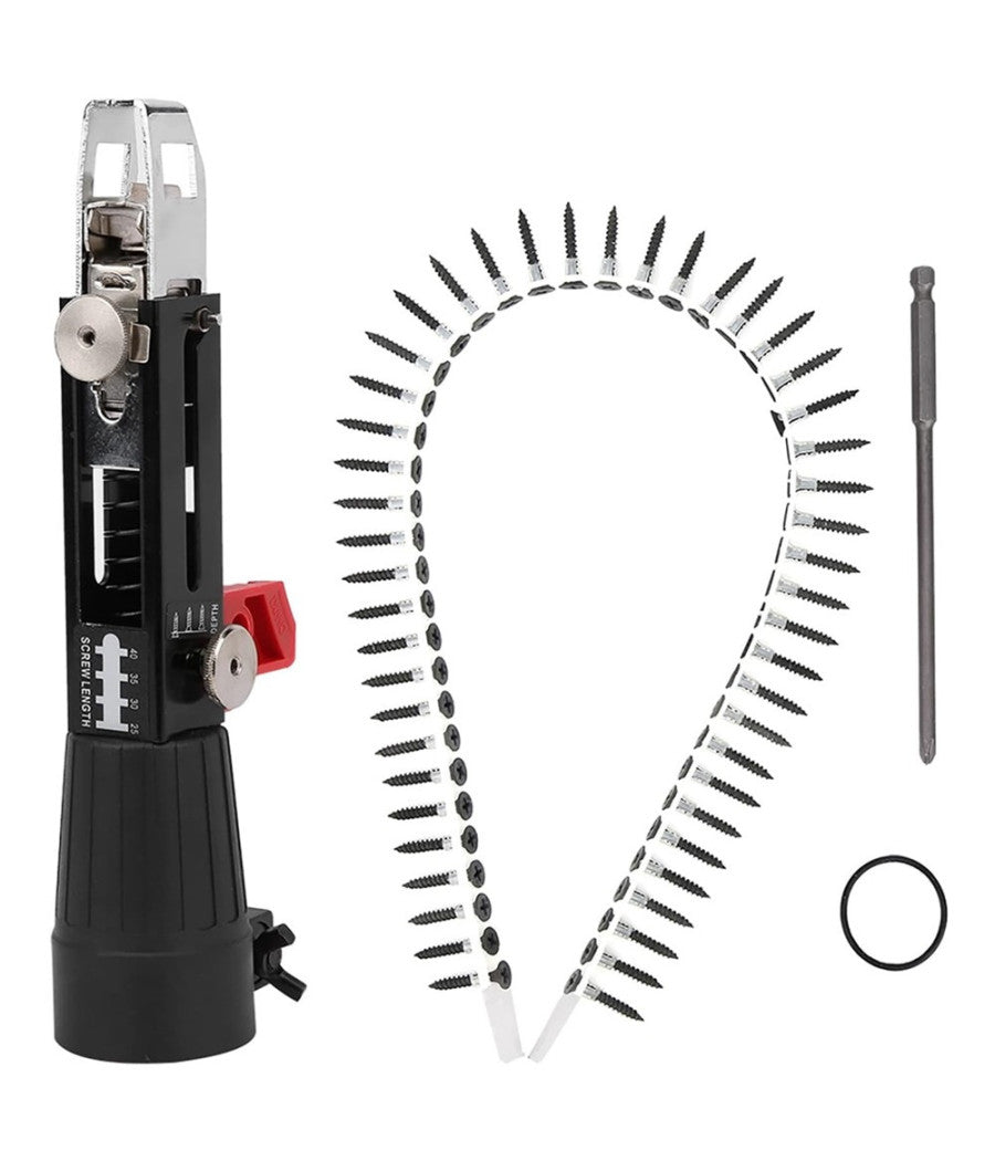 Sparachiodi Automatica A Catena Pistola A Vite Adattatore In Lega Di Alluminio         