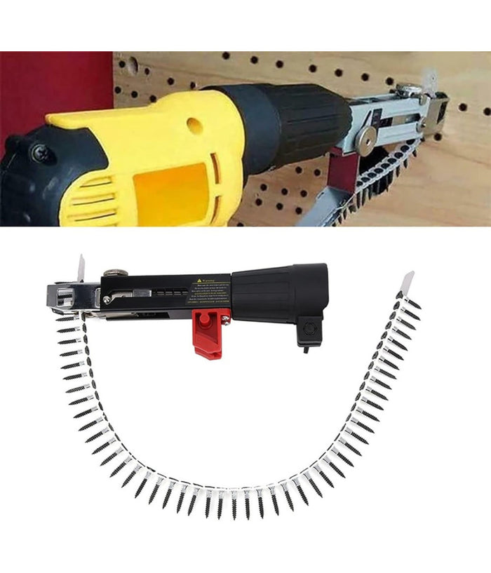 Sparachiodi Automatica A Catena Pistola A Vite Adattatore In Lega Di Alluminio         