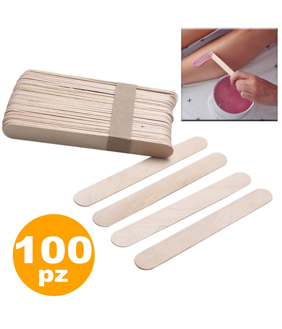 Spatola In Legno Stendicera Stendi Cera Per Ceretta Abbassalingua Abbassa Lingua         