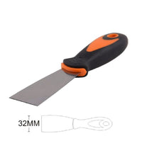 Spatola Per Pareti Acciaio 32 Mm 1.5" Ferramenta Con Maniglia Antiscivolo 90417         