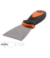 Spatola Per Pareti In Acciaio 50 Mm 2" Ferramenta Con Maniglia Antiscivolo 90418         